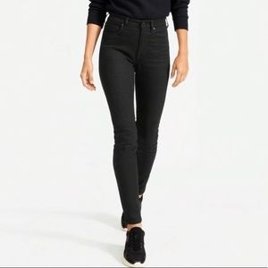 Everlane high rise skinny ankle jeans